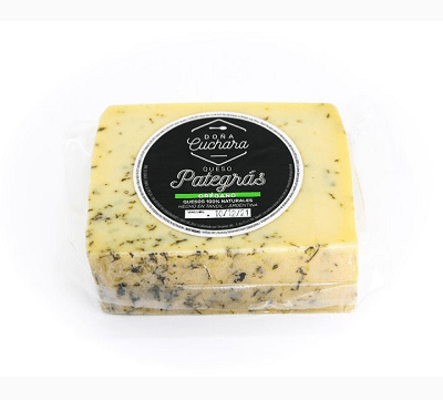 queso pategras oregano